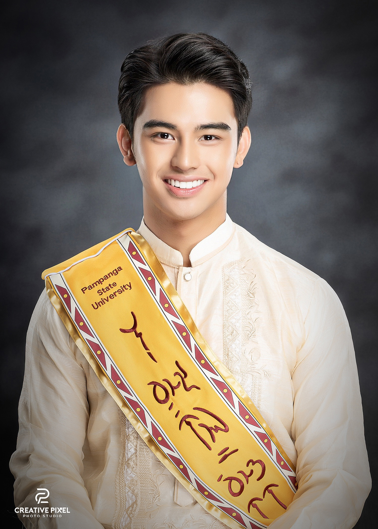 Barong Tagalog Portrait